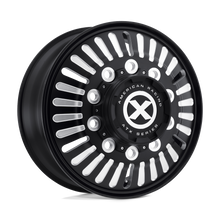 Load image into Gallery viewer, AO40324510901 - ATX AO403 Roulette 24.5X8.25 10X285.75  144mm Satin Black Milled - Front - DKWK Wheels Canada