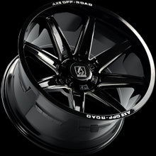 Load image into Gallery viewer, Axe3023-Axe Wheels Artemis 20X9.5 6x135 6x139.7 +15 Gloss Black w Milled Edges-Axe Wheels Canada