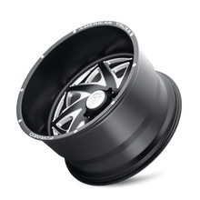 Load image into Gallery viewer, ATF1910-24470-76M - American Truxx Forged Kronos 24X14 8X170 -76mm Matte Black With Milled - American Truxx Wheels Canada