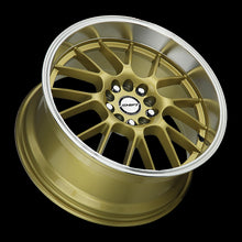 Load image into Gallery viewer, H28840030GP - Shift H28 Crank 18X8.5 4x100/4x114.3 30mm Gold Polished Lip - Shift Wheels Canada