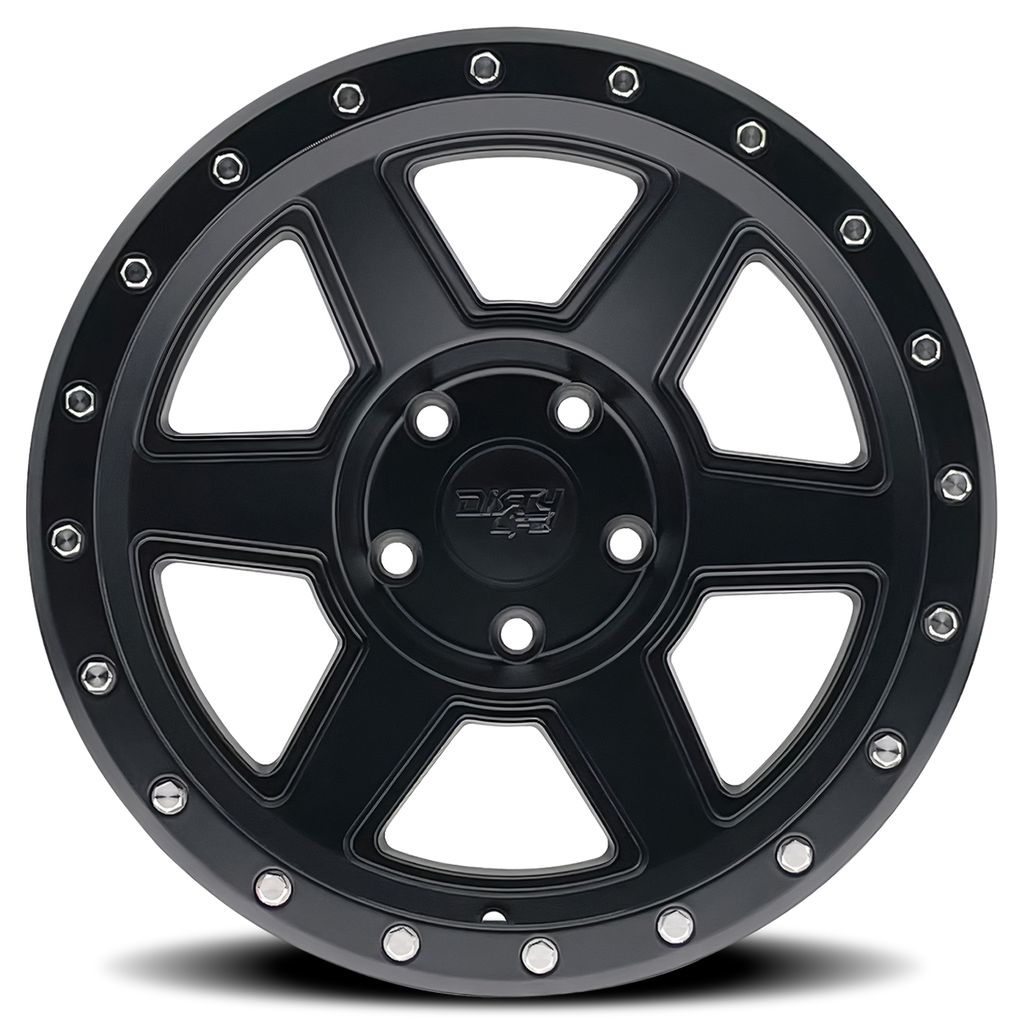 9315-2181MB - Dirty Life Compound 20X10 8X165.1 -25mm Matte Black - HCLL Wheels Canada