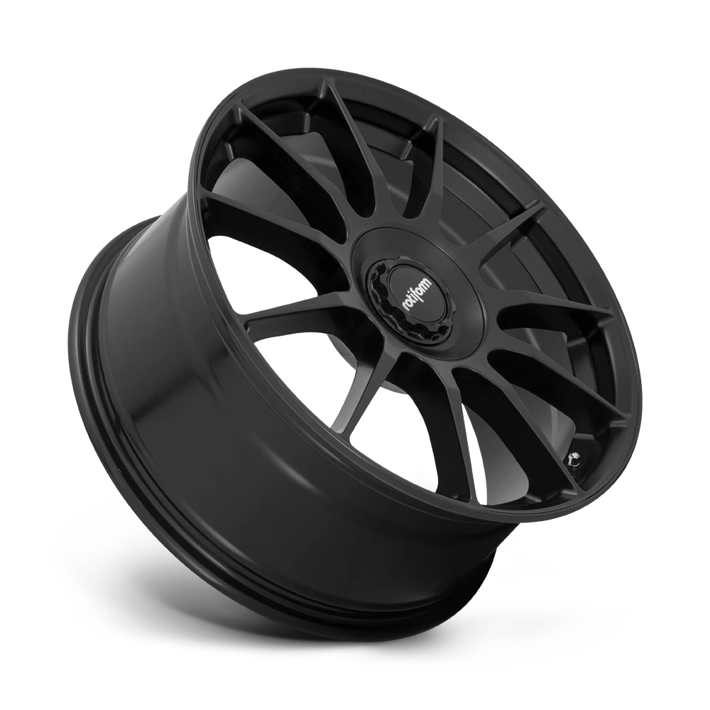 R168188510+35 - Rotiform R168 Dtm 18X8.5 4X100 4X108 35mm Satin Black - GXPN Wheels Canada