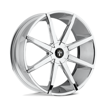 Load image into Gallery viewer, S201229597+25 - DUB S201 Push 22X9.5 6X135 6X139.7 25mm Chrome Plated - DLSN Wheels Canada