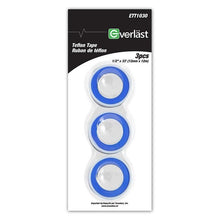 Load image into Gallery viewer, ETT1030 3 Pack Everlast Teflon Tape Atlas Auto Accessories