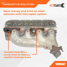 Load image into Gallery viewer, 917-142 Exhaust Manifold to Cylinder Head Repair Clamp Dorman OE Solutions Canada