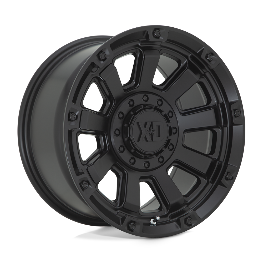 XD85229088700 - XD XD852 Gauntlet 20X9 8X180  0mm Satin Black - DLHW Wheels Canada