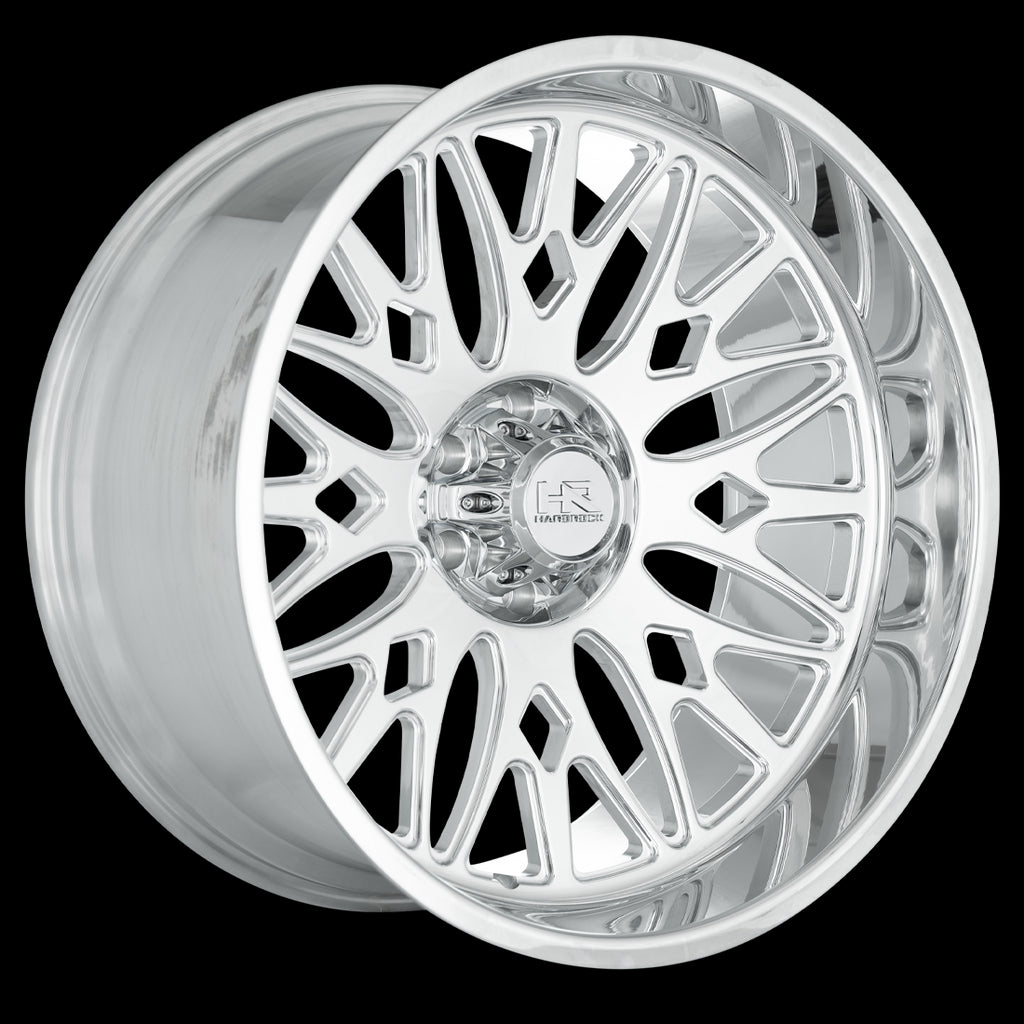 H907-221278151P - Hardrock H907 22X12 8X180 -51mm Polished - Hardrock Wheels Canada