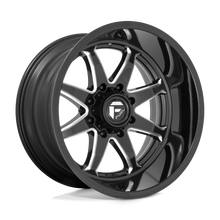Load image into Gallery viewer, D74922208947 - Fuel Offroad D749 Hammer 22X12 6X135 -44 mm Gloss Black Milled - GLVV Wheels Canada