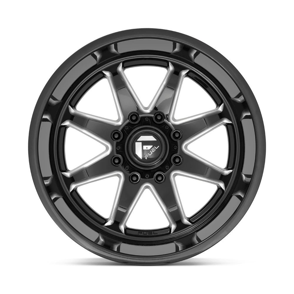 D74922208947 - Fuel Offroad D749 Hammer 22X12 6X135 -44 mm Gloss Black Milled - GLVV Wheels Canada