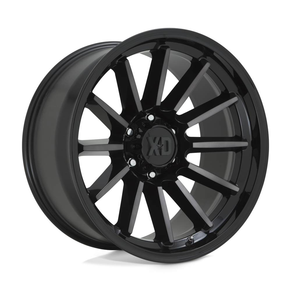 XD85579077418 - XD XD855 Luxe 17X9 6X120  18mm Gloss Black Machined With Gray Tint - DLHW Wheels Canada