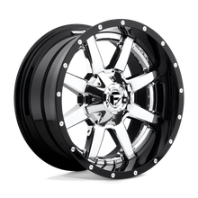 Load image into Gallery viewer, D26020901857 - Fuel Offroad D260 Maverick 20X9 8X180  20mm Chrome Plated Gloss Black Lip - GLVV Wheels Canada