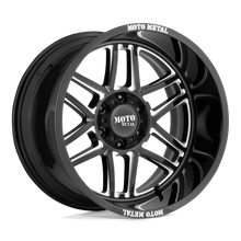 Load image into Gallery viewer, MO99221087318N - Moto Metal MO992 Folsom 20X10 8X170 -18 mm Gloss Black Milled - DLHP Wheels Canada