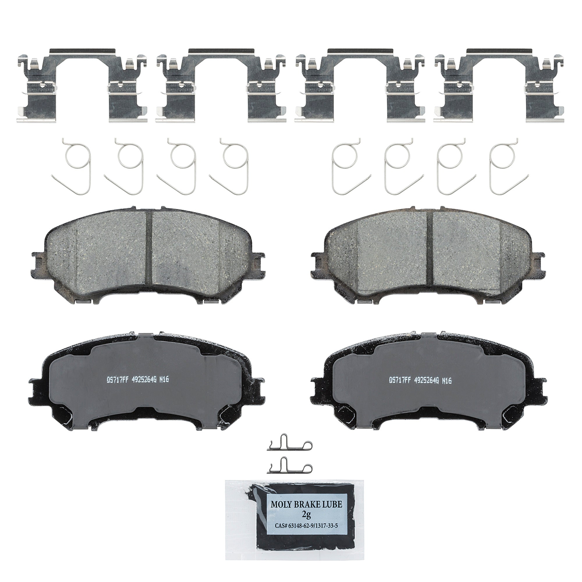 ZD1737 QuickStop Disc Brake Pad Set Wagner Brake – Capital Auto Parts