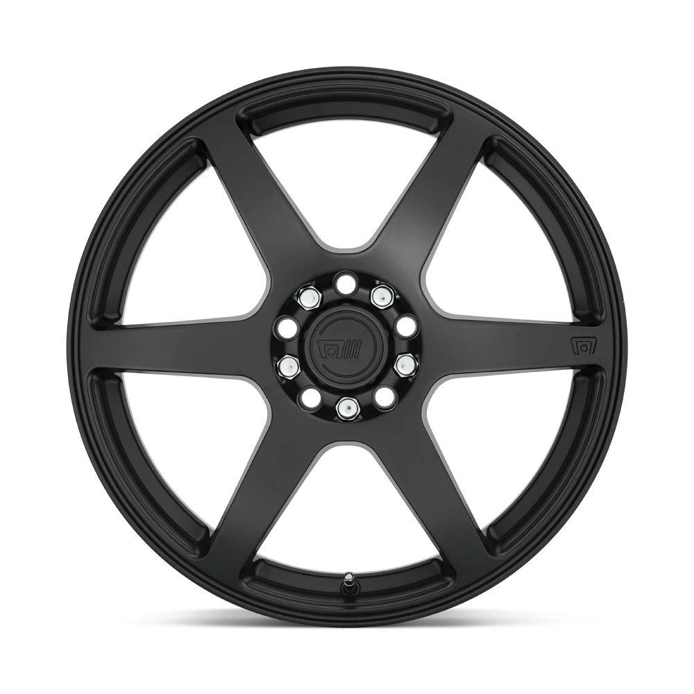 MR14356508740 - Motegi MR143 CS6 15X6.5 4X100 4X108 40mm Satin Black - DGQL Wheels Canada