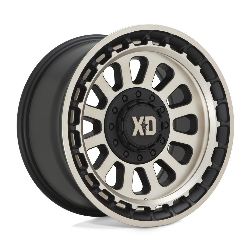 XD85621000618N - XD XD856 Omega 20X10 BLANK -18 mm Satin Black With Bronze Tint - DLHW Wheels Canada