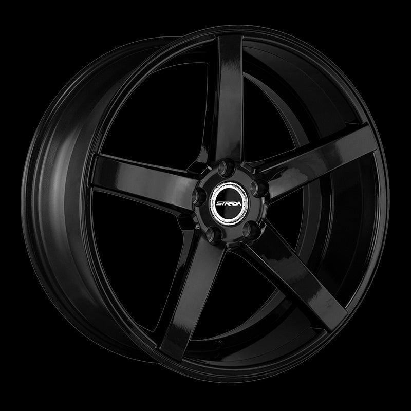 S35740035GB - Strada S35 Perfetto 17X7.5 4X100/4X114.3 35mm All Gloss Black - Strada Wheels Canada