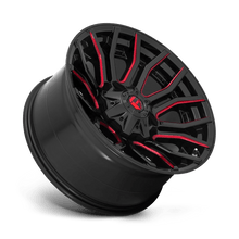 Load image into Gallery viewer, D71220008247 - Fuel Offroad D712 Rage 20X10 8X165.1 -18 mm Gloss Black Red Tinted Clear - GLVV Wheels Canada