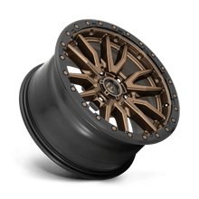 Load image into Gallery viewer, D68118905657 - Fuel Offroad D681 Rebel 18X9 5X150  20mm Matte Bronze Black Bead Ring - GLVV Wheels Canada