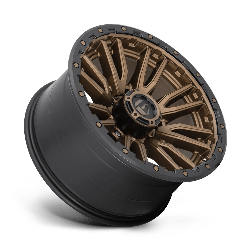 D68120001847 - Fuel Offroad D681 Rebel 20X10 8X180 -18 mm Matte Bronze Black Bead Ring - GLVV Wheels Canada