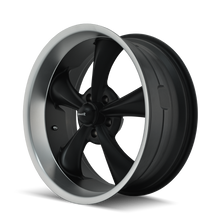 Load image into Gallery viewer, 695-7873MB - Ridler 695 17X8 5X127 0mm Matte Black And Machined Lip - Ridler Wheels Canada