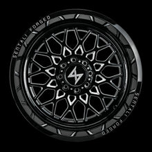 Load image into Gallery viewer, SF526168299BM - Sentali Forged SF-5 26X16 8X180 -99mm Gloss Black Milled - Sentali Forged Wheels Canada