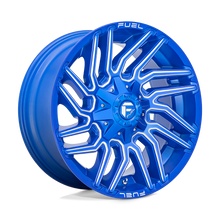 Load image into Gallery viewer, D77420902650 - Fuel Offroad D774 Typhoon 20X9 5X114.3 5X127 1mm Anodized Blue Milled - GLVV Wheels Canada