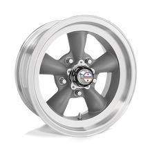 Load image into Gallery viewer, VN10558061 - American Racing VN105 Torq Thrust D 15X8 5X120.65  0mm Torq Thrust Gray Machined Lip - BBDC Wheels Canada