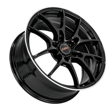 Load image into Gallery viewer, 1744-14 - DIM WC001 18X8 5X120 30mm Black Silver Lip - DIM Wheels Canada