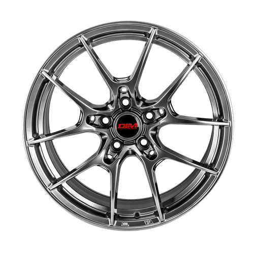 1744-15 - DIM WC001 18X8 5X120 30mm Grey Silver Lip - DIM Wheels Canada