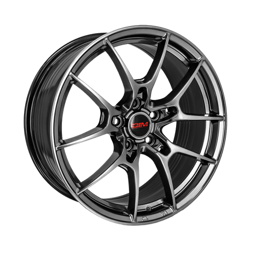 1744-6 - DIM WC001 17X7.5 5X114.3 35mm Grey Silver Lip - DIM Wheels Canada