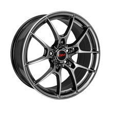 Load image into Gallery viewer, 1783-1 - DIM WC001 17X7.5 5X120 30mm Grey Silver Lip - DIM Wheels Canada