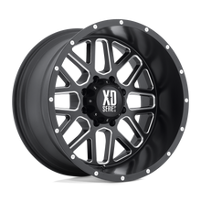 Load image into Gallery viewer, XD82022958925 - XD XD820 Grenade 22X9.5 5X150  25mm Satin Black Milled - DLHW Wheels Canada