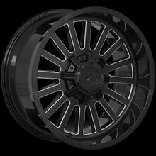 Charger l&#39;image dans la galerie, XR82005-Forged Wheels XR108 20X10 8x170 -12 Gloss Black w Milled Edges-Forged Wheels Canada