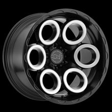 Charger l&#39;image dans la galerie, 2095MAG066140B12 - Black Rhino Magnus 20X9.5 6X139.7  6mm Matte Black W/ Matte Machine Face &amp; Milled Window - DWJH Wheels Canada