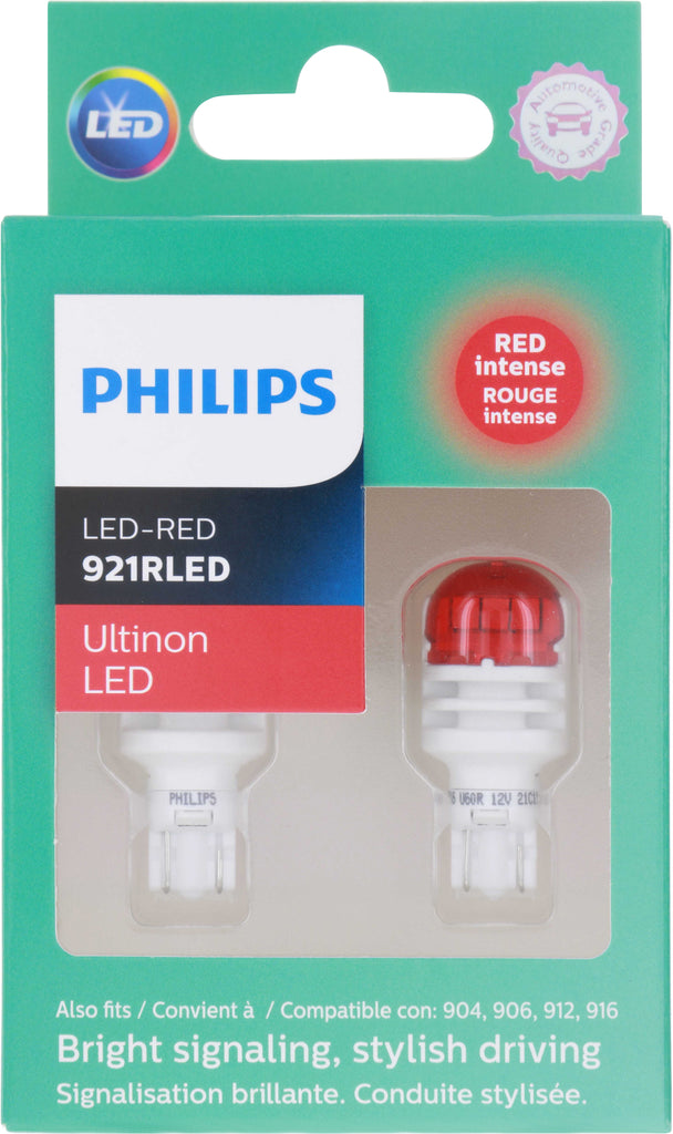 921RLED Philips Ultinon LED 921RLED - Ultinon LED - Red Philips Bulbs