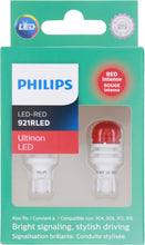 Load image into Gallery viewer, 921RLED Philips Ultinon LED 921RLED - Ultinon LED - Red Philips Bulbs