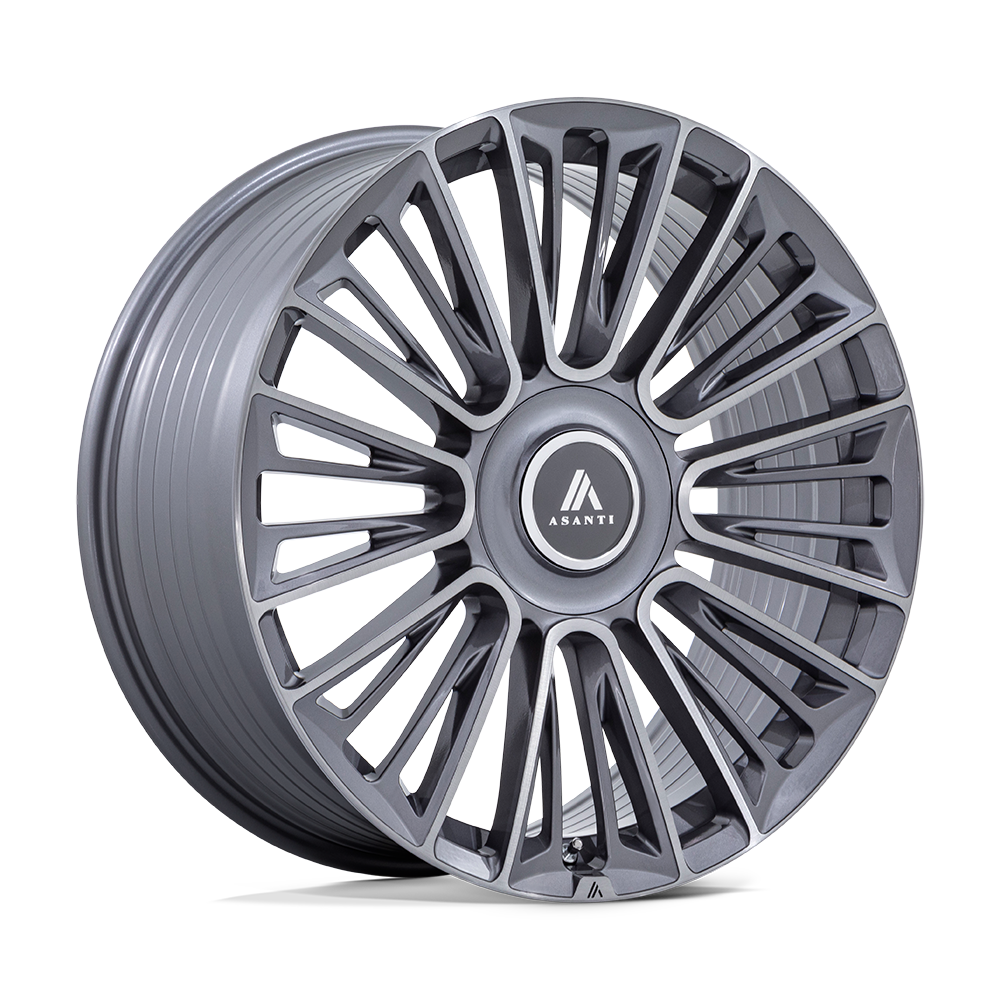 AB049AR24105J35 - Asanti Black AB049 Premier 24X10 5X120/5X130 35mm Anthracite Brushed - Asanti Black Wheels Canada
