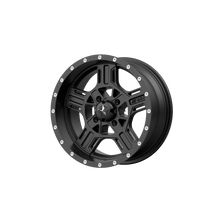 Load image into Gallery viewer, M32-05737 - MSA Offroad M32 Axe 15X7 4X137 0mm Satin Black - MSA Offroad Wheels Canada